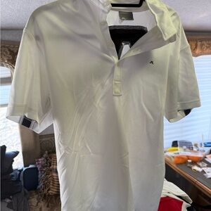 J.Lindeberg White Polo Shirt